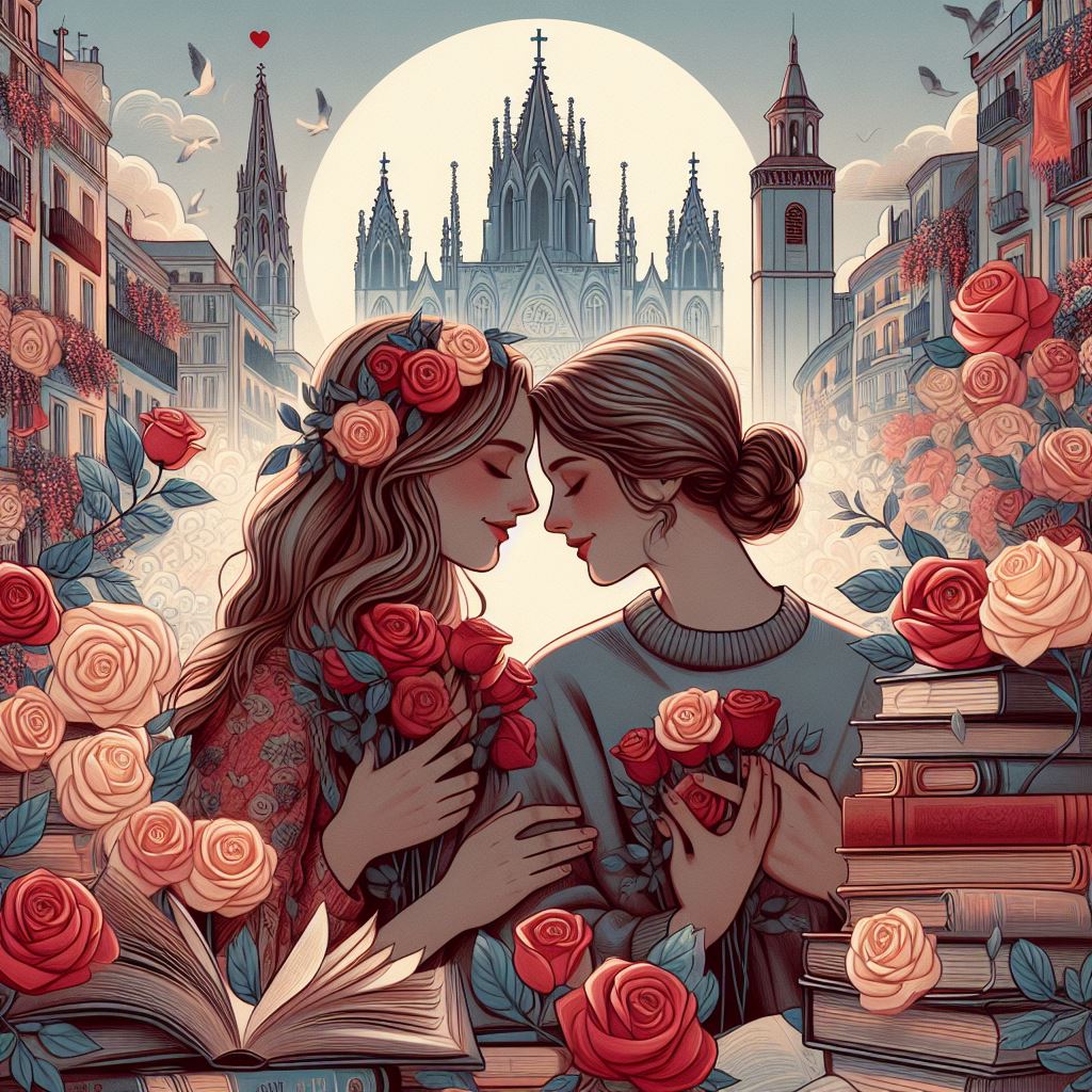 «Rosas, Libros y Amor: La Historia de Gina y Joana»